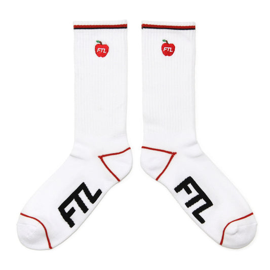 FTL - Apple Socks/White