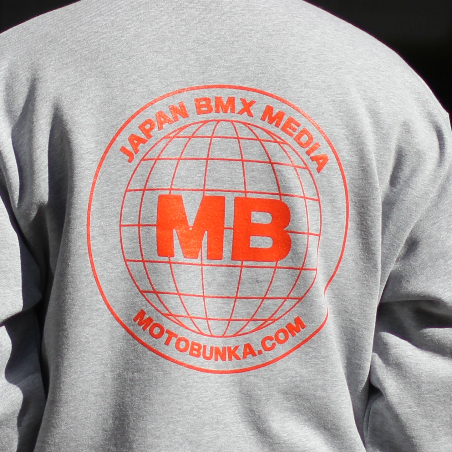 MOTO-BUNKA - Box Logo JBM Zip Sweat Jacket/Grey