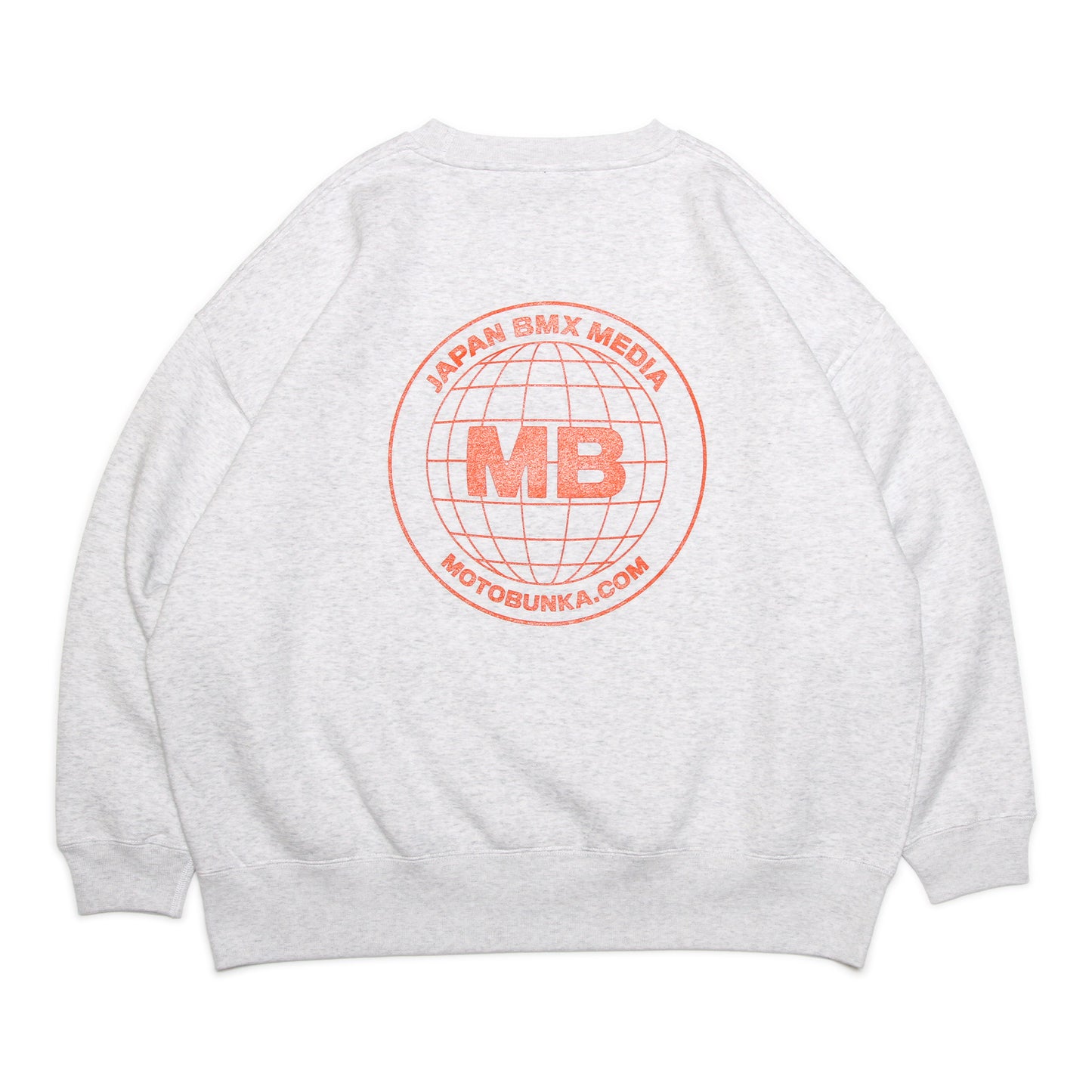 MOTO-BUNKA - JBM 23 Sweatshirt/Ash Grey-Orange
