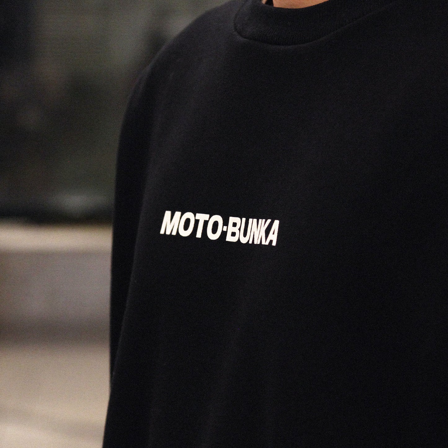 MOTO-BUNKA - JBM 23 Sweatshirt/Black-White