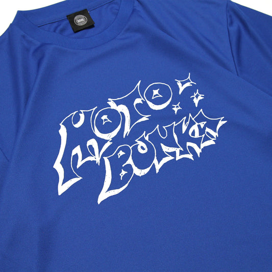 MOTO-BUNKA - Summer Logo Dry Tech T-Shirt/Blue