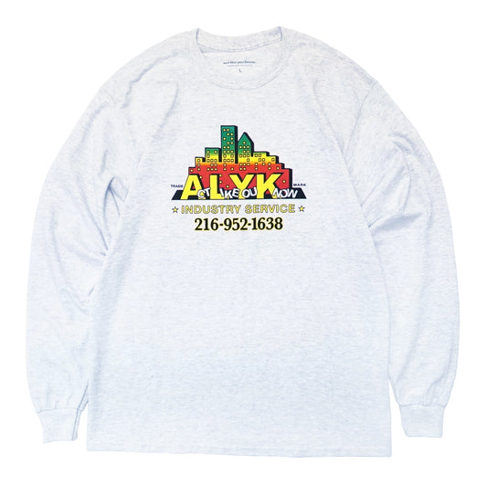ALYK - Industry Service LS T-Shirt/Ash Grey