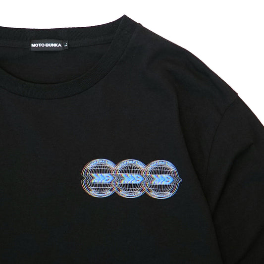 MOTO-BUNKA - RGB Glitch LS T-Shirt/Black