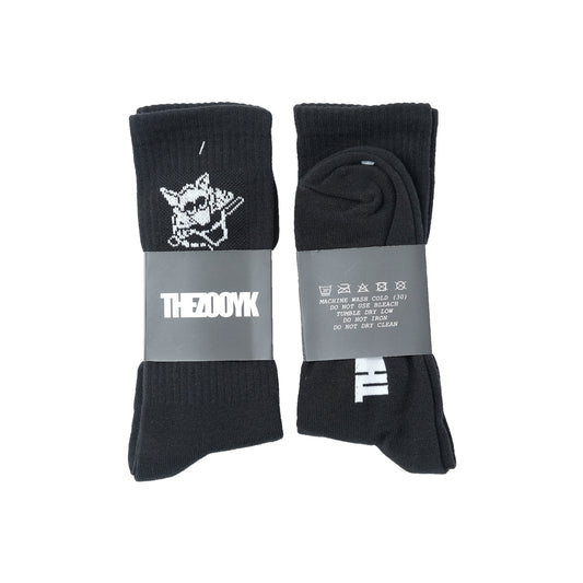 THEZOOYK - OG Logo Socks/Black