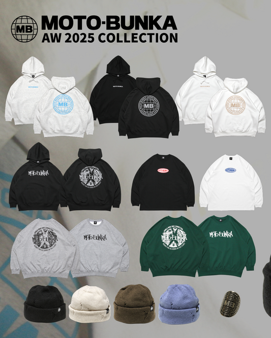 【新発売】MOTO-BUNKA｜秋・冬コレクション＆ MBヘッドバッジが発売！