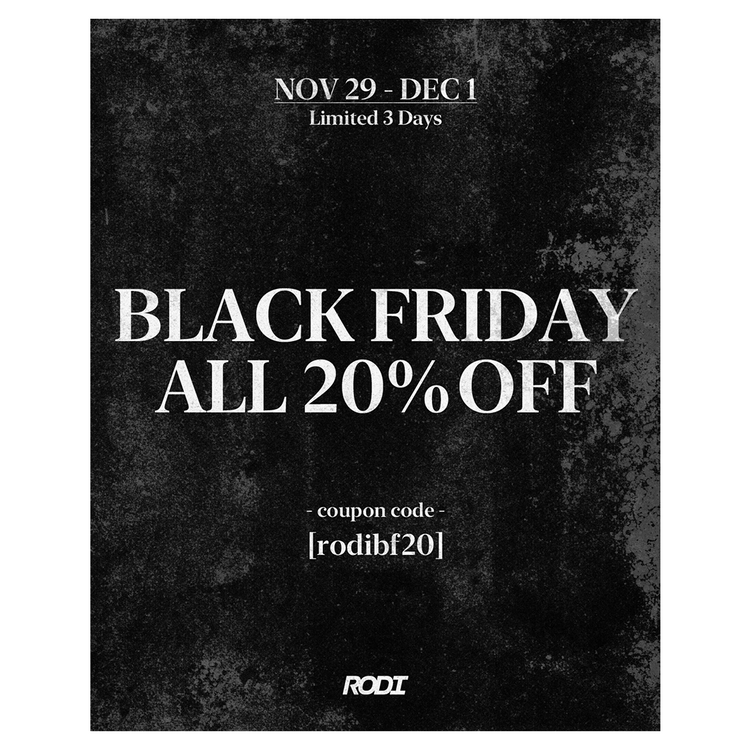 BLACK FRIDAY 20% OFF