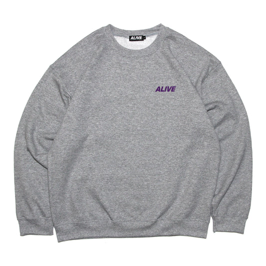 ALIVE INDUSTRY - 22 Logo Sweatshirt/Grey
