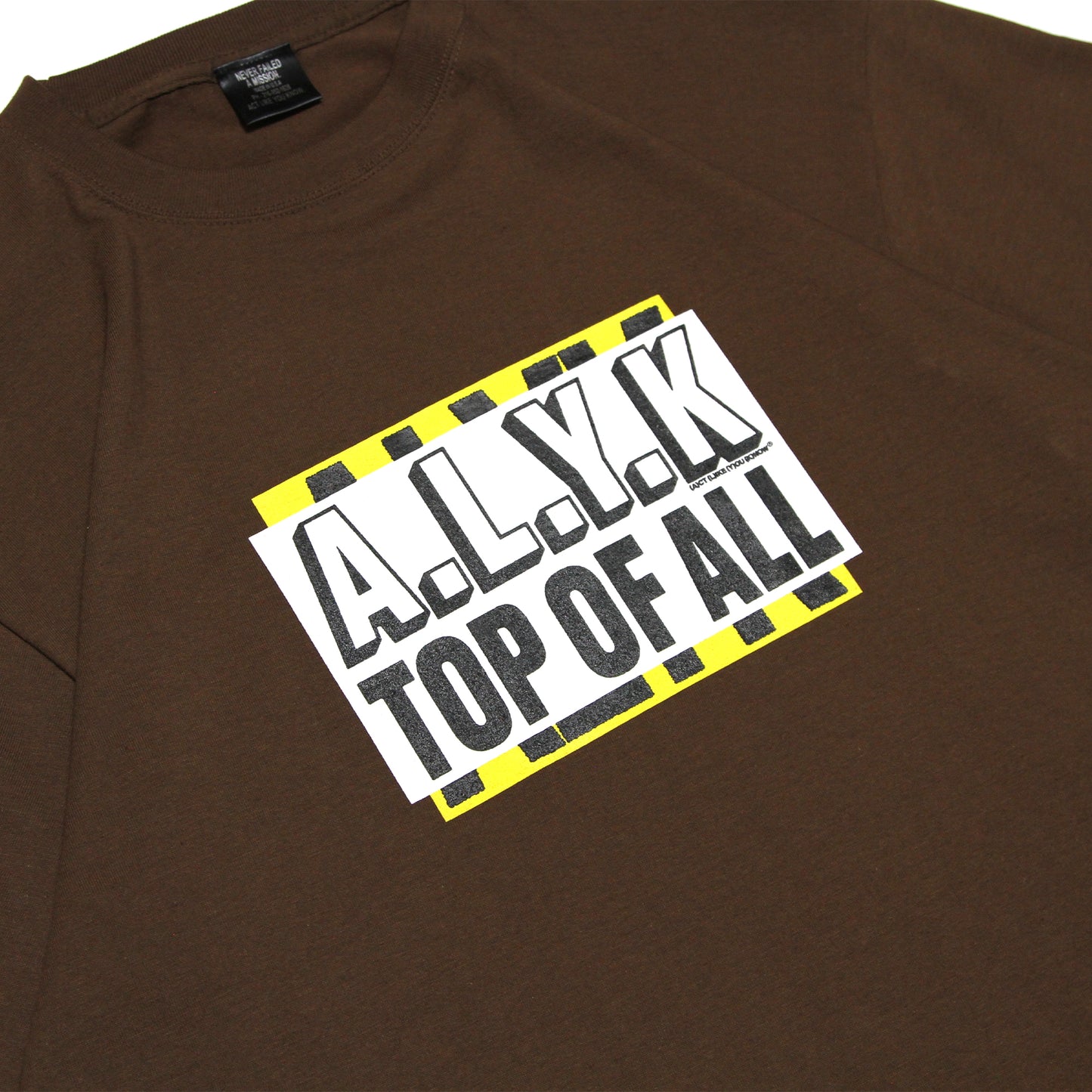 ALYK - Top Of All T-Shirt/Brass
