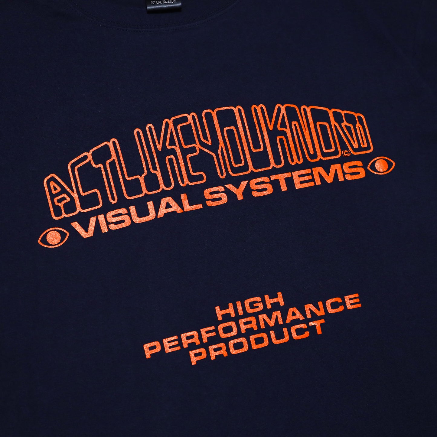 ALYK - Visual Systems T-Shirt/Navy