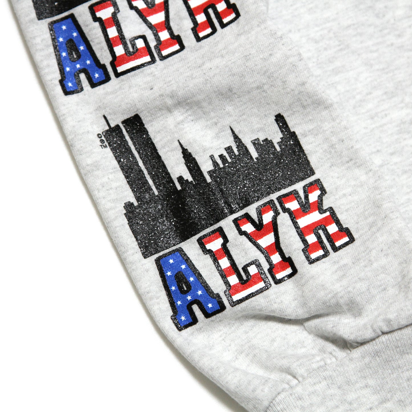 ALYK - W.A.R Long Sleeve T-Shirt/Ash Grey