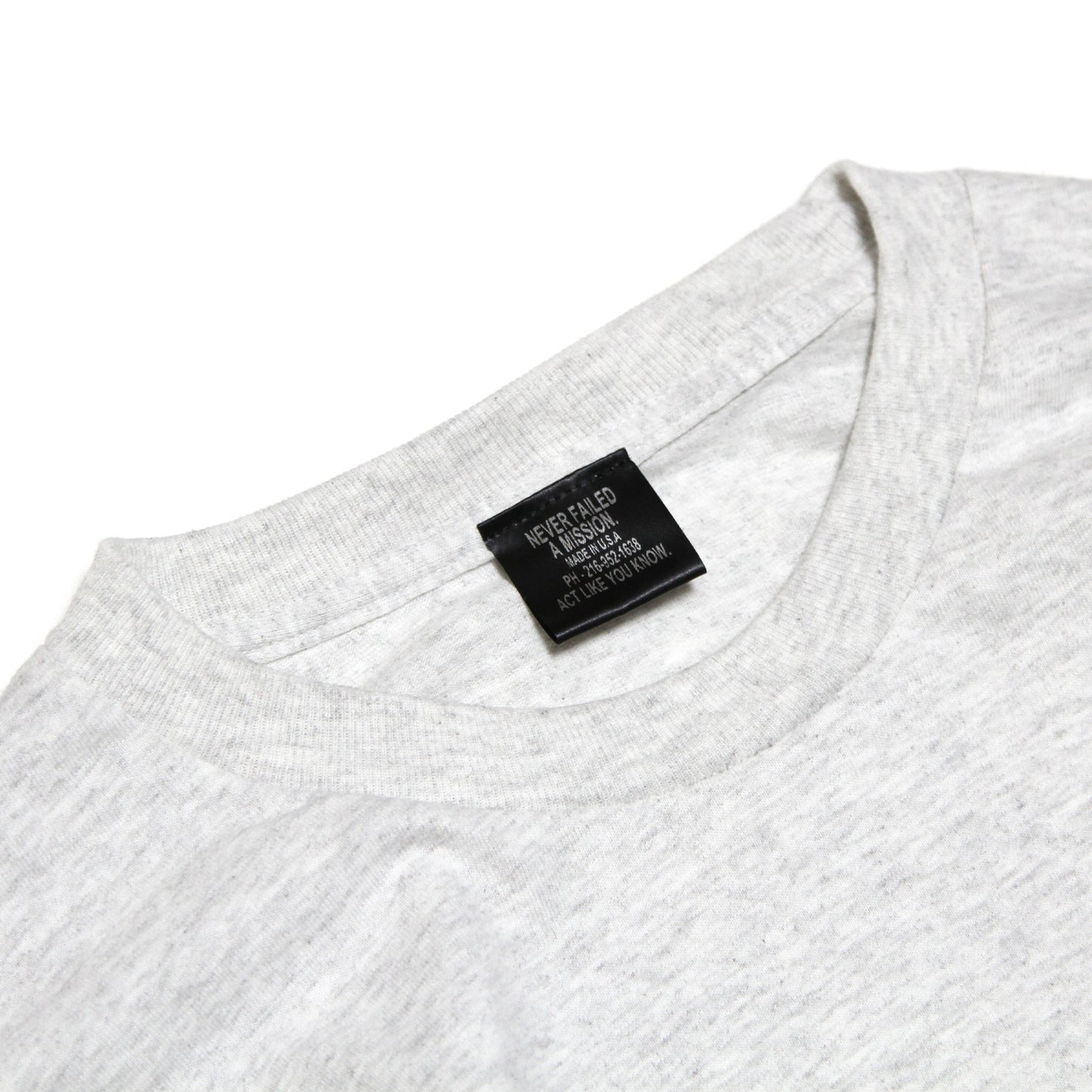 ALYK - W.A.R Long Sleeve T-Shirt/Ash Grey