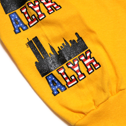 ALYK - W.A.R Long Sleeve T-Shirt/Gold