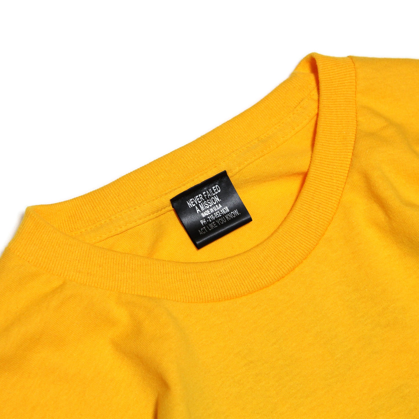 ALYK - W.A.R Long Sleeve T-Shirt/Gold