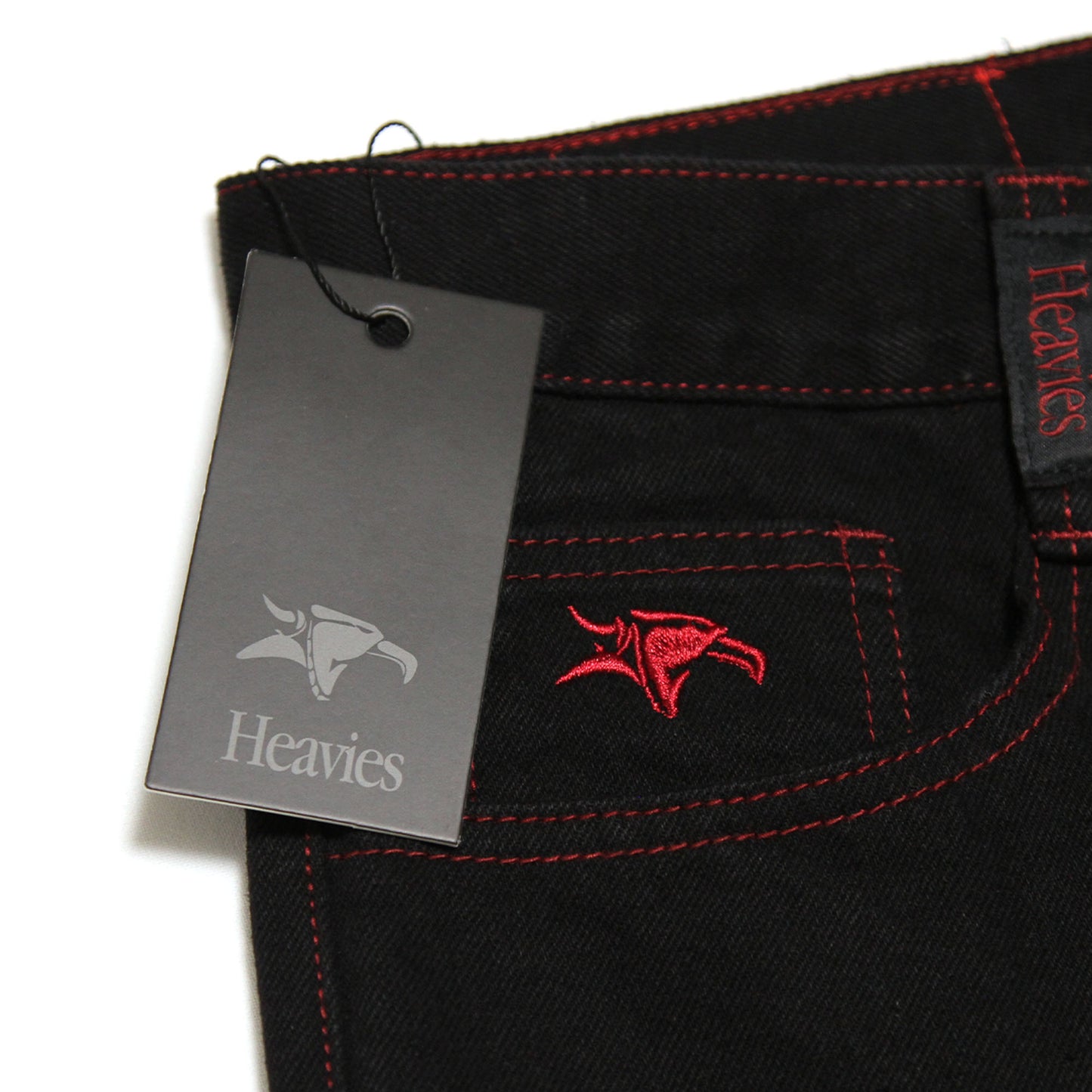 ANIMAL X HEAVIES - Classic Jeans/Black-Red