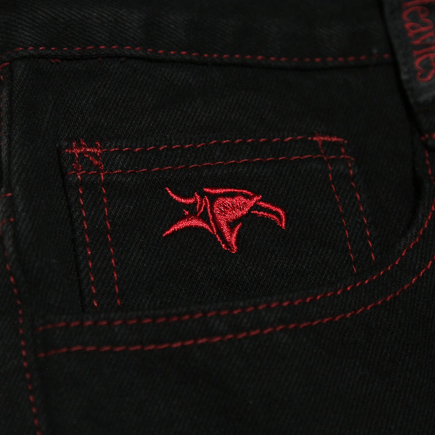 ANIMAL X HEAVIES - Classic Jeans/Black-Red