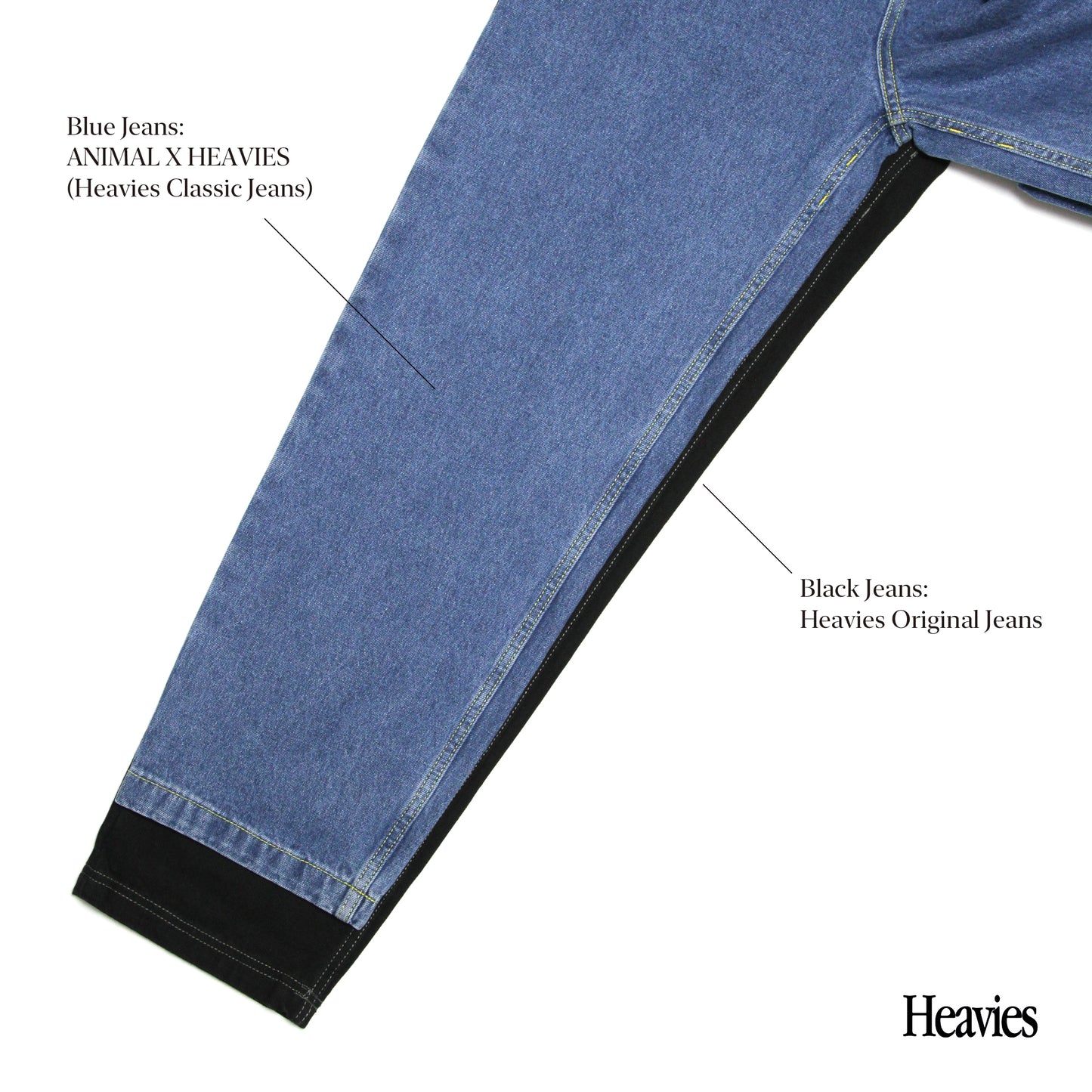 ANIMAL X HEAVIES - Classic Jeans/Blue
