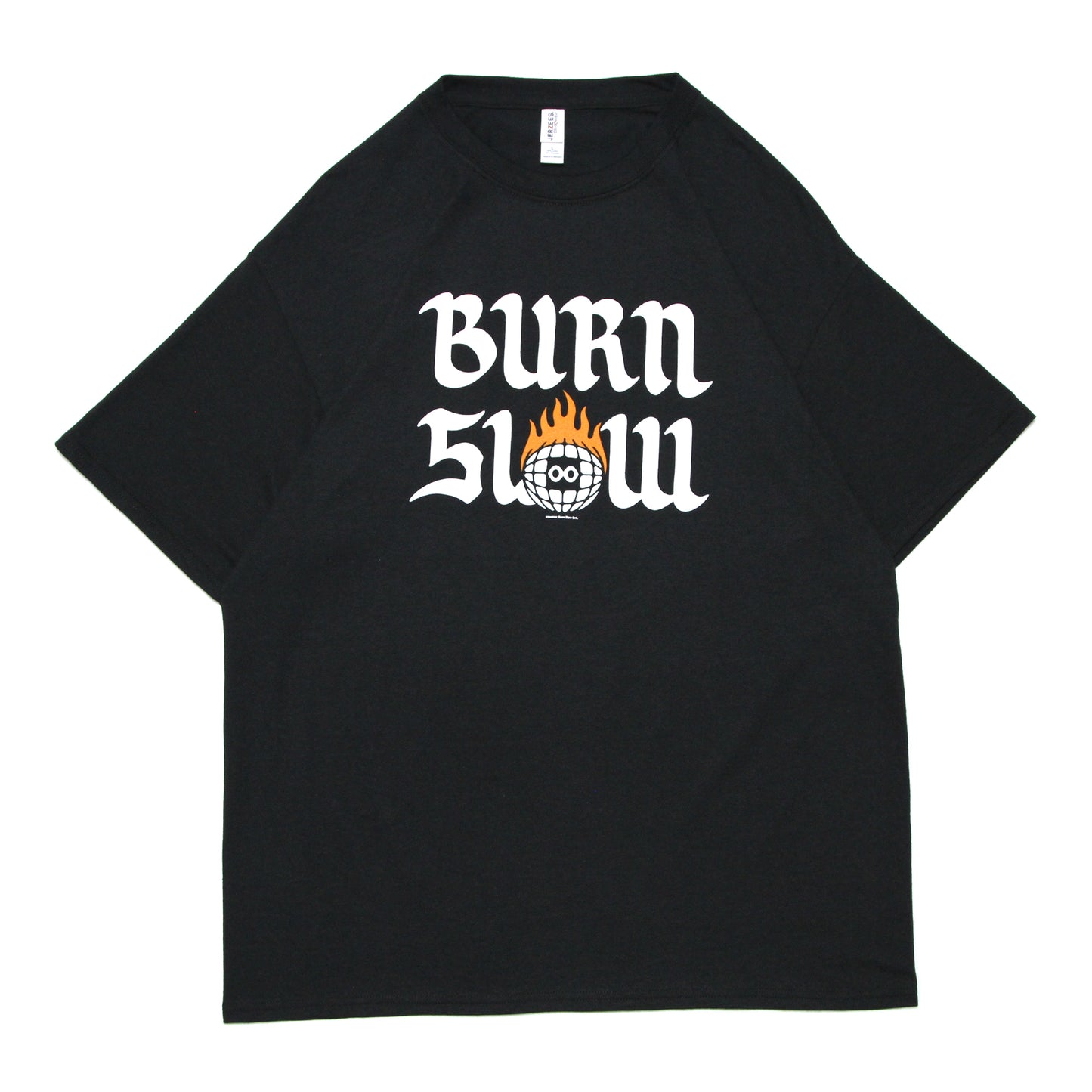 BURN SLOW - Combo Logo T-Shirt/Black