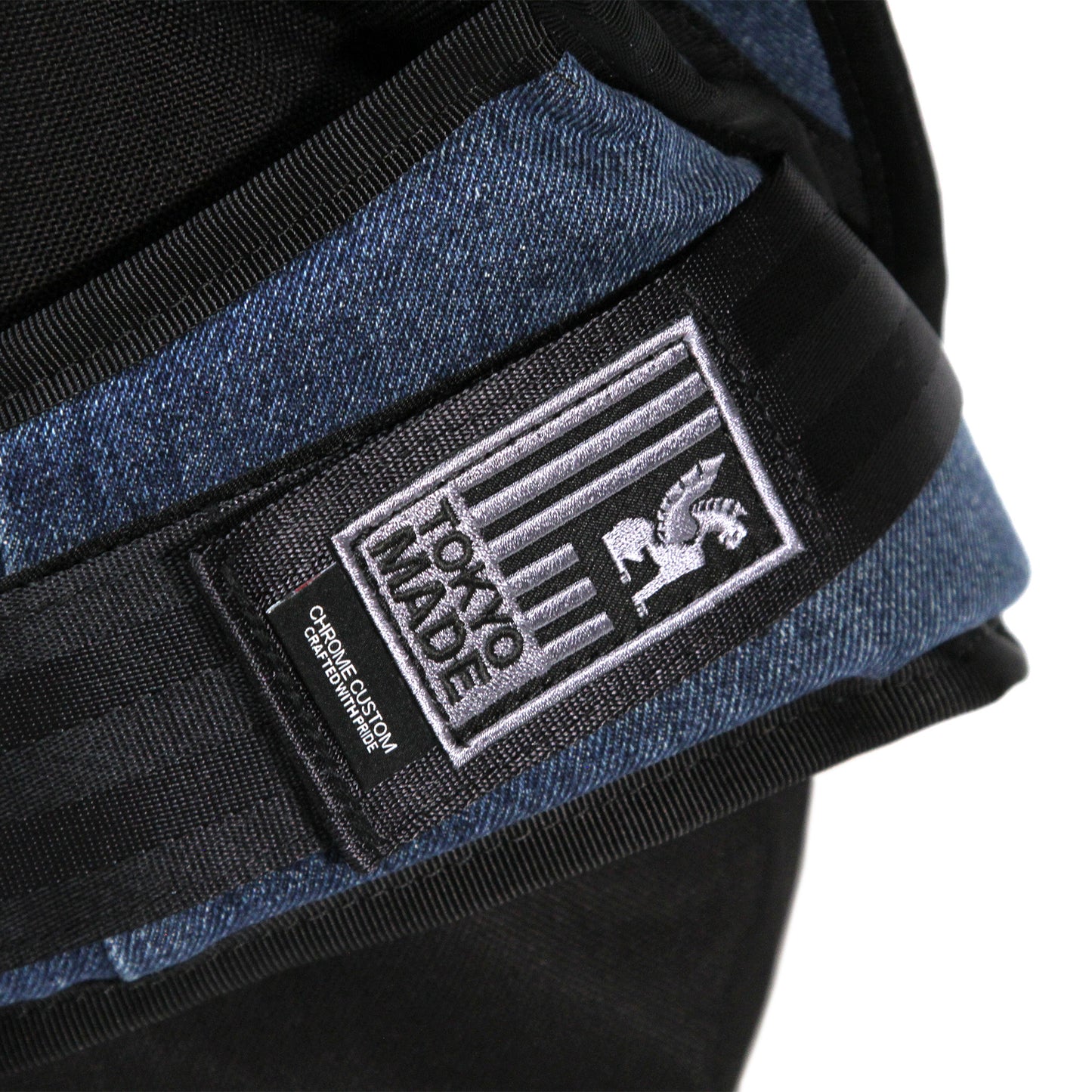 CHROME X MOTO-BUNKA - HEAVIES DENIM Up Cycle Mini Metro/Blue