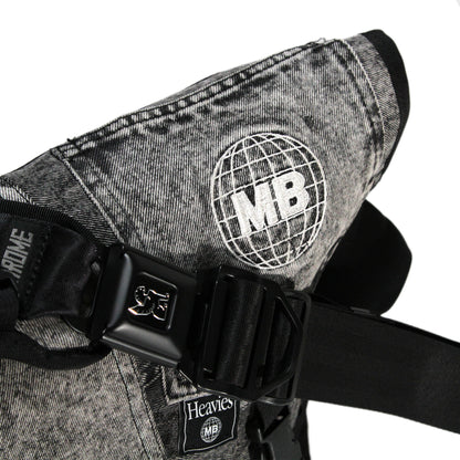 CHROME X MOTO-BUNKA - HEAVIES DENIM Up Cycle Mini Metro/Washed Black
