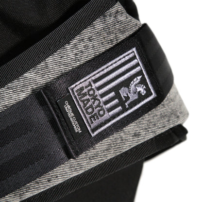CHROME X MOTO-BUNKA - HEAVIES DENIM Up Cycle Mini Metro/Washed Black