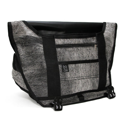 CHROME X MOTO-BUNKA - HEAVIES DENIM Up Cycle Mini Metro/Washed Black