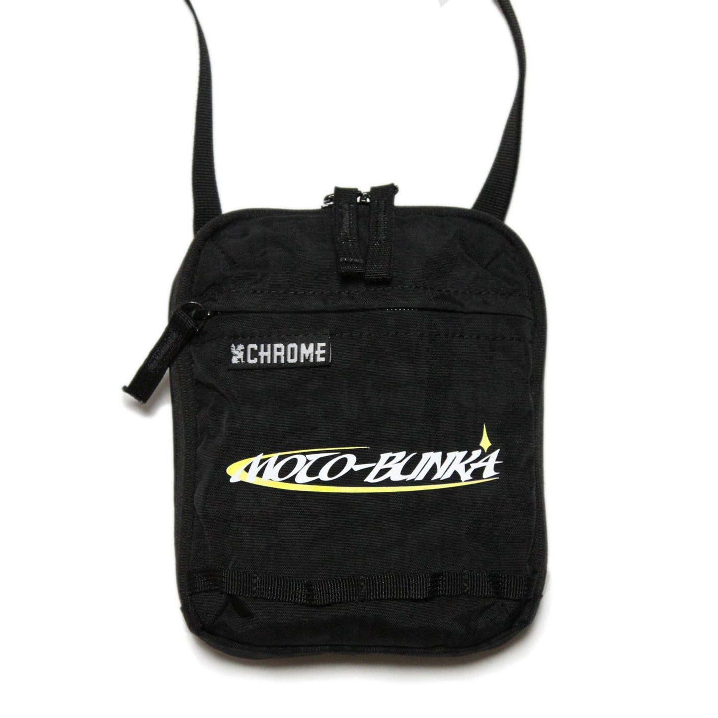 CHROME X MOTO-BUNKA - Reflector Pack Pouch/Black