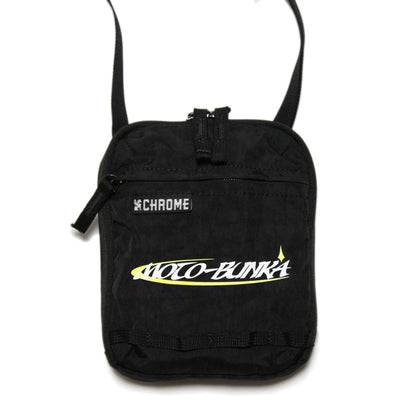 CHROME X MOTO-BUNKA - Reflector Pack Pouch/Black