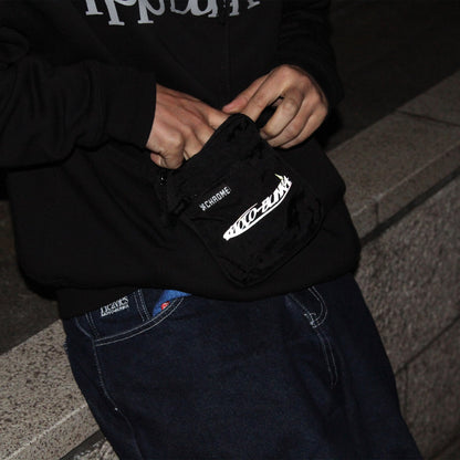 CHROME X MOTO-BUNKA - Reflector Pack Pouch/Black