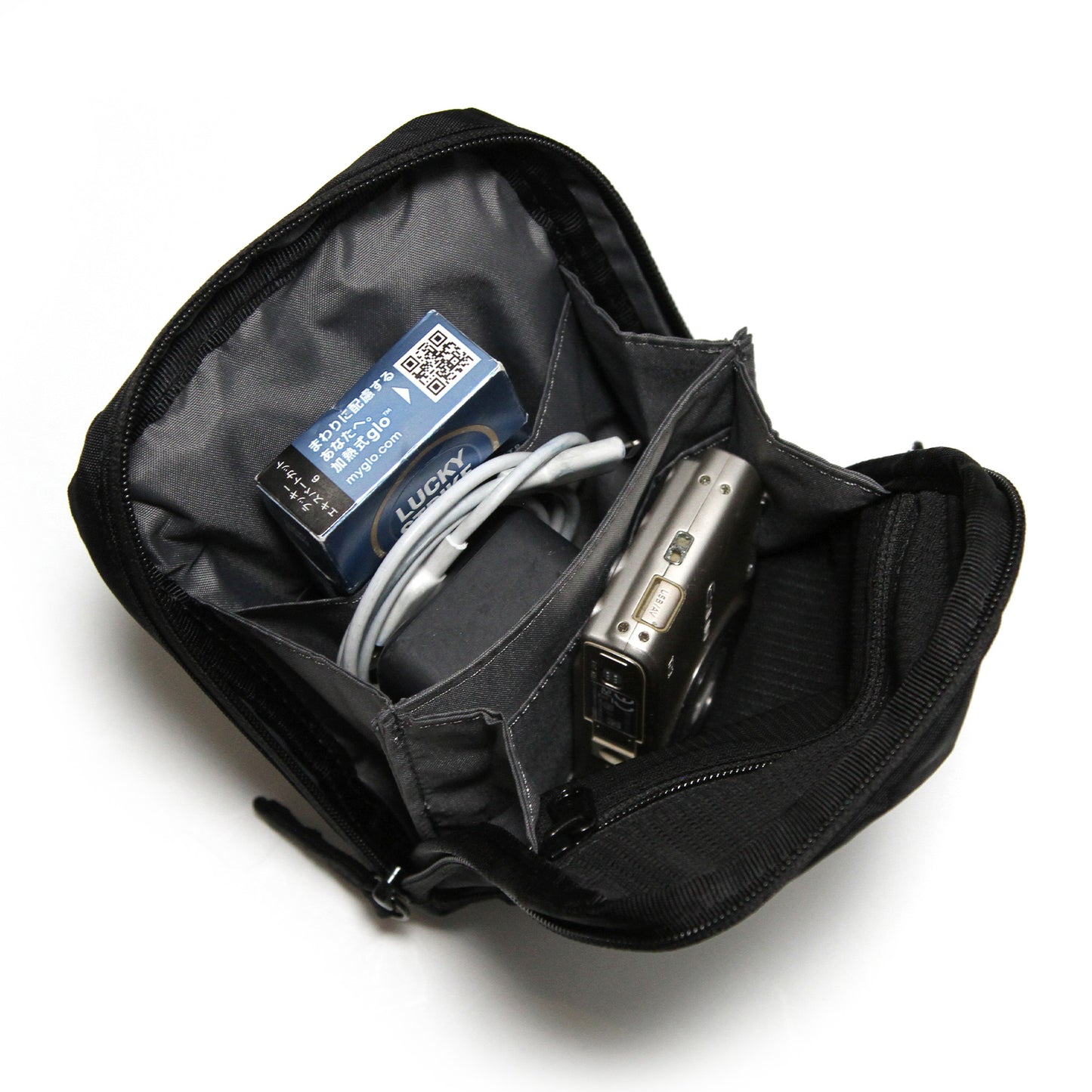 CHROME X MOTO-BUNKA - Reflector Pack Pouch/Black