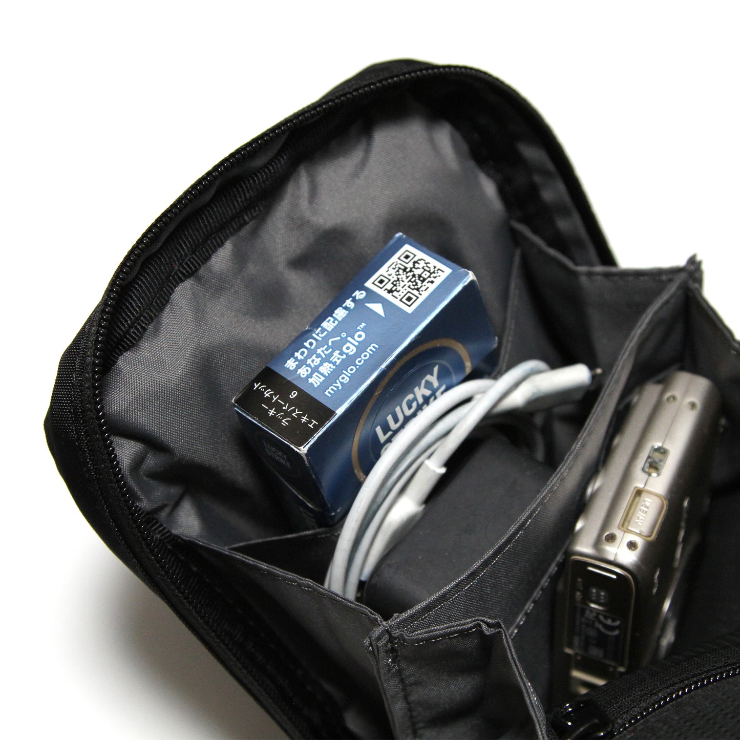 CHROME X MOTO-BUNKA - Reflector Pack Pouch/Black