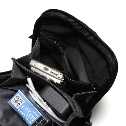 CHROME X MOTO-BUNKA - Reflector Pack Pouch/Black