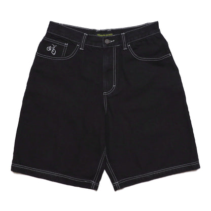 CULT X HEAVIES - Collaboration Denim Shorts/Black