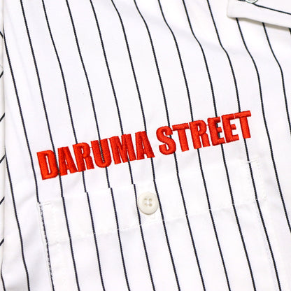 DARUMA STREET - Grind Work Shirt/White