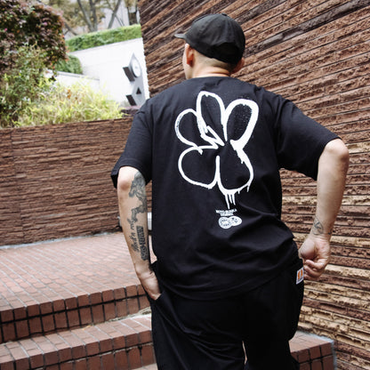 DIG BMX x MOTO-BUNKA - Blossom T-Shirt/Black
