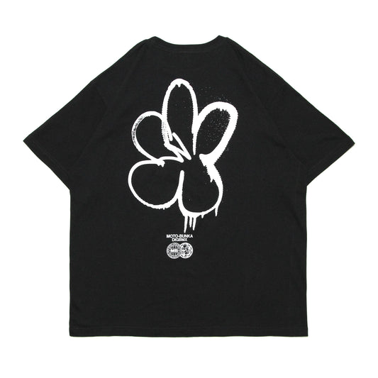 DIG BMX x MOTO-BUNKA - Blossom T-Shirt/Black