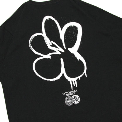 DIG BMX x MOTO-BUNKA - Blossom T-Shirt/Black