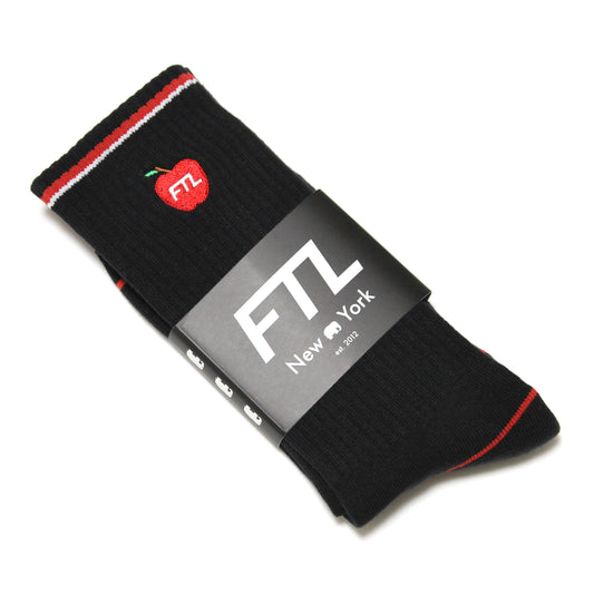 FTL - Apple Socks/Black