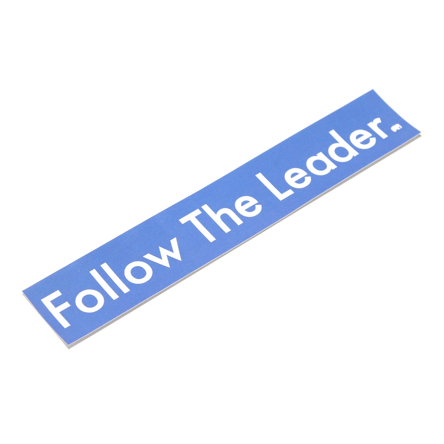 FTL - Follow The Leader Sticker/Blue