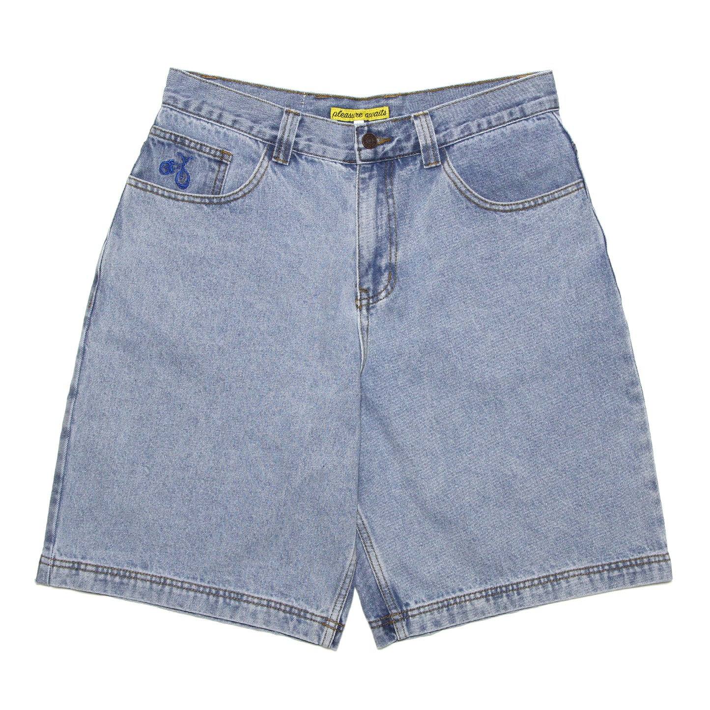 CULT X HEAVIES - Collaboration Denim Shorts/Light Blue