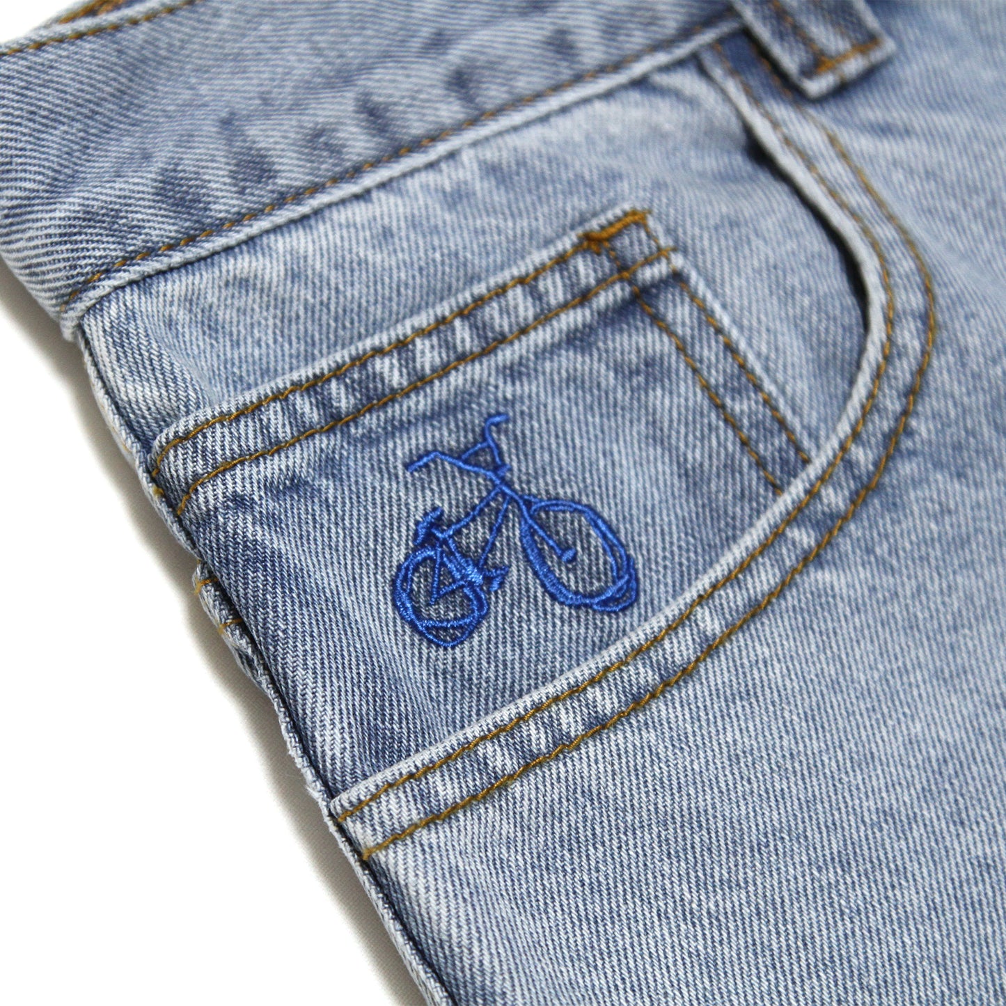 CULT X HEAVIES - Collaboration Denim Shorts/Light Blue