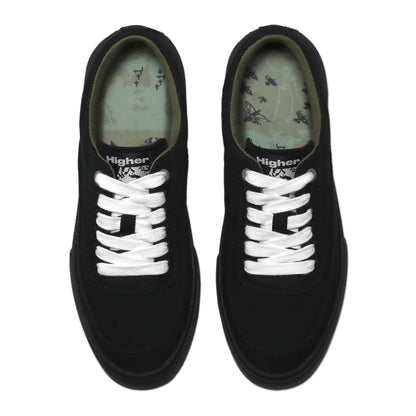 HIGHER FOOTWEAR - Crypt Full Lace Canvas/Black