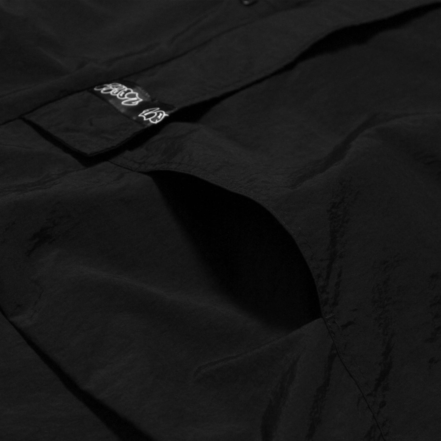 LOOSE - Anorak Parka Jacket/Black