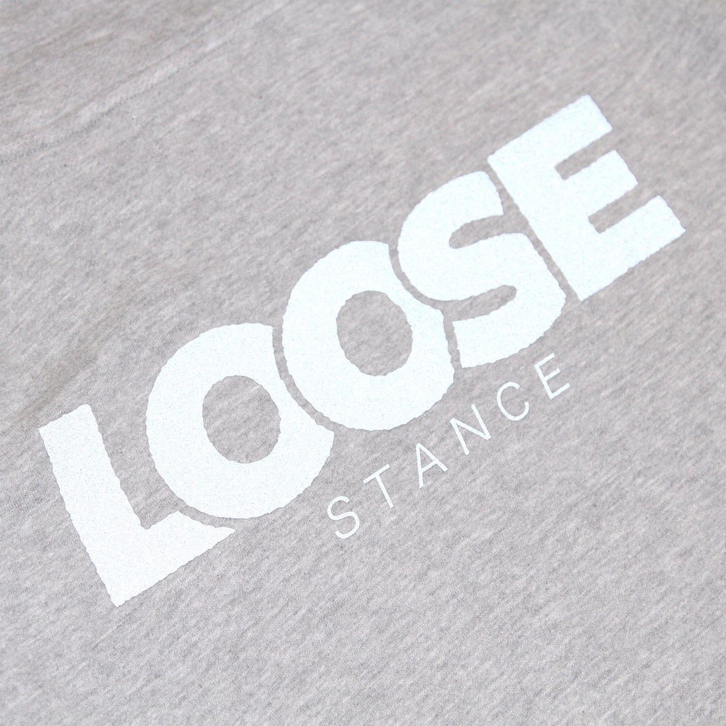 LOOSE - Half Zip Pullover Sweatshirt/Grey