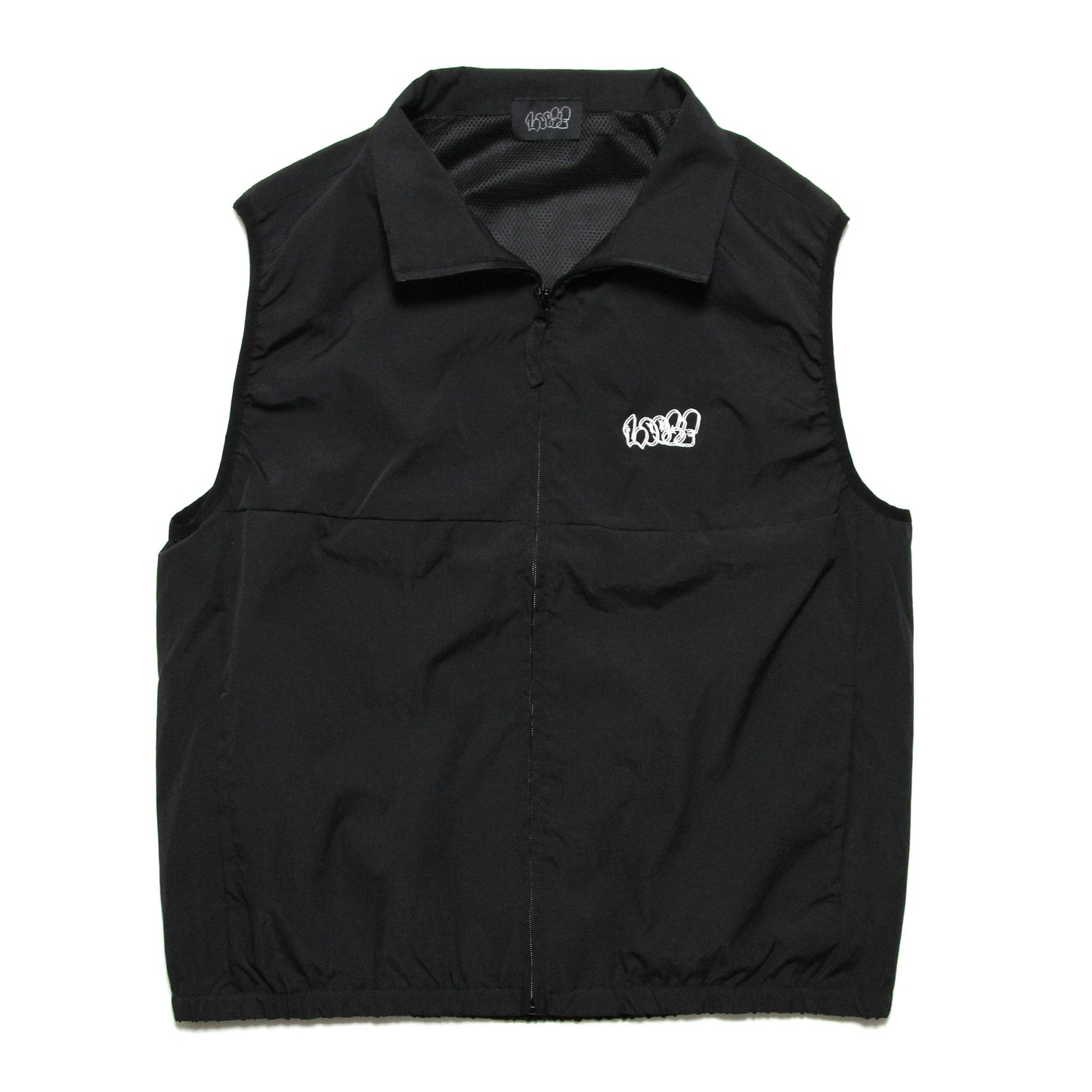 LOOSE - Logo Embroidery Vest/Black