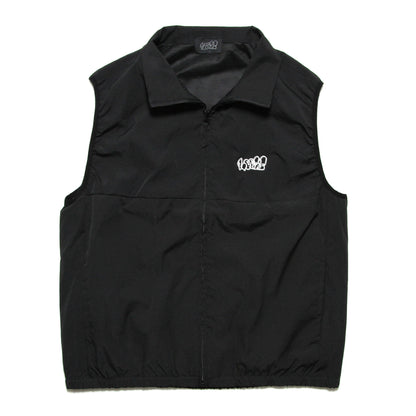 LOOSE - Logo Embroidery Vest/Black