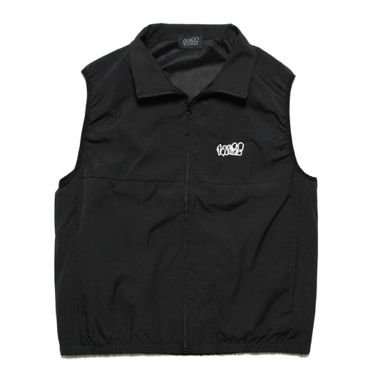 LOOSE - Logo Embroidery Vest/Black