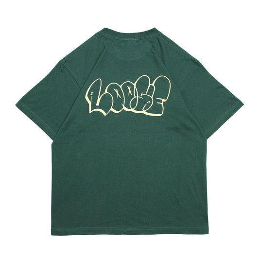 LOOSE - Reflect Logo T-Shirt/Green