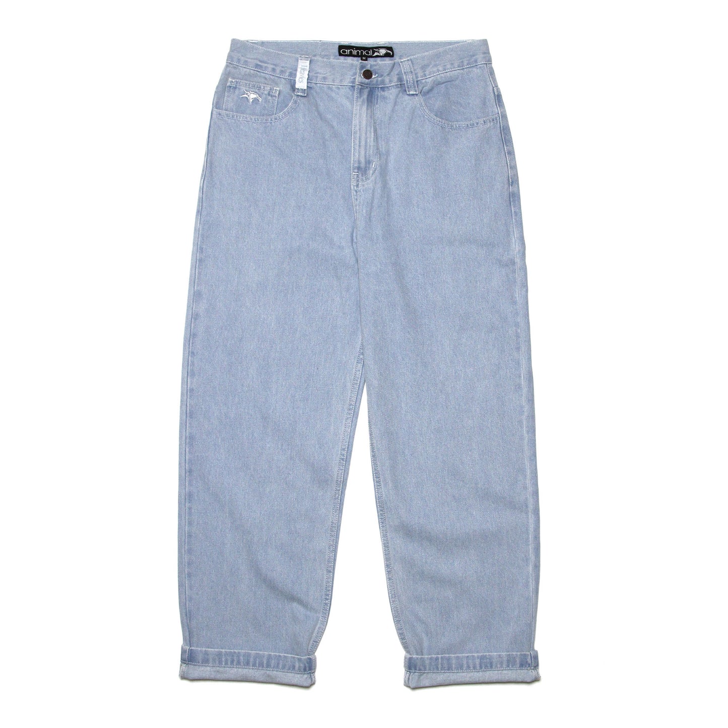 ANIMAL X HEAVIES - Classic Jeans/Light Blue-White