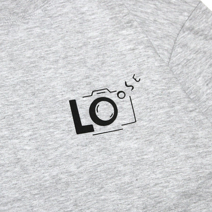 LOOSE - Kazuma Feeble In Photo Long Sleeve T-Shirt/Grey