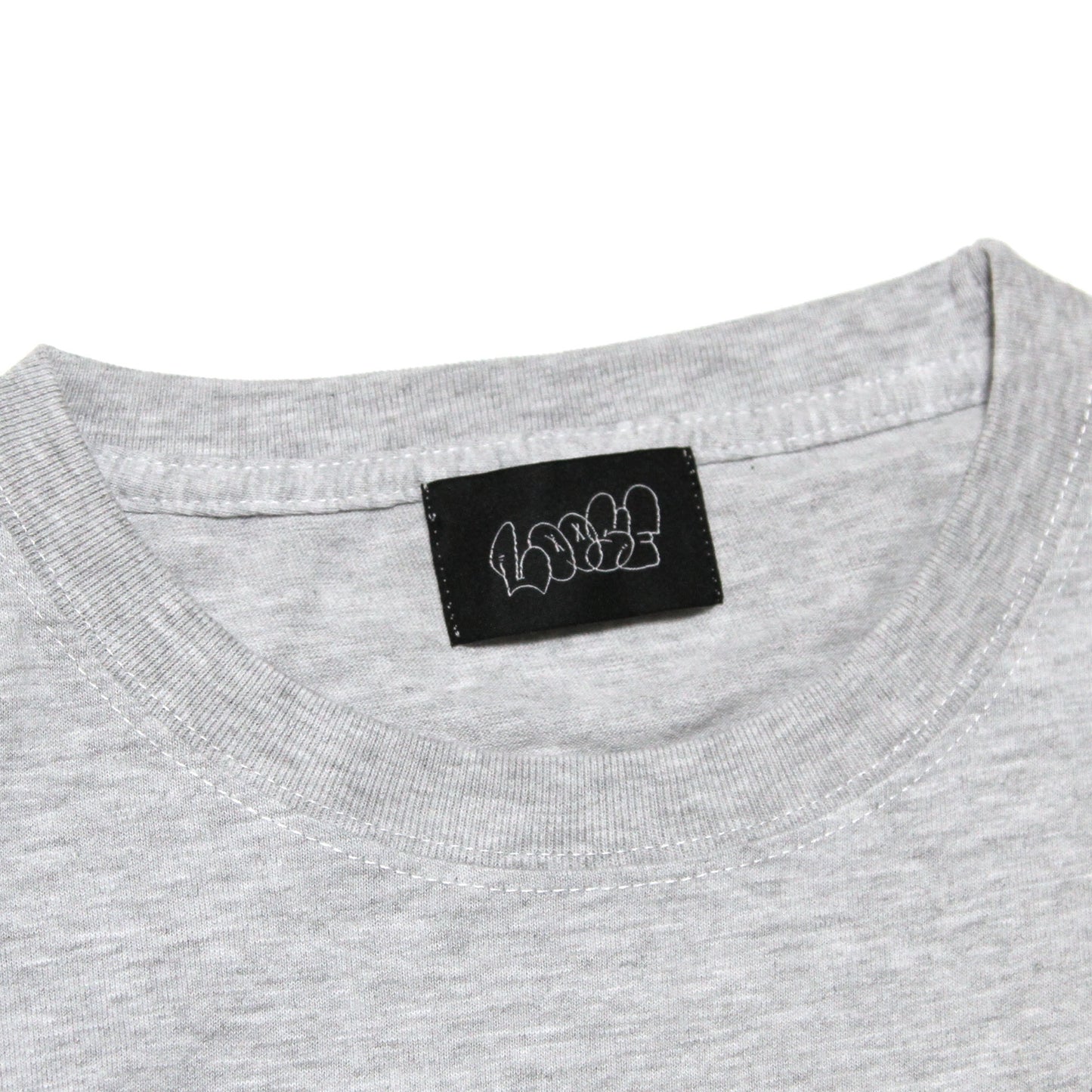 LOOSE - Kazuma Feeble In Photo Long Sleeve T-Shirt/Grey